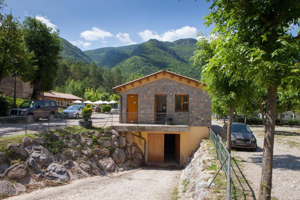 Camping L'Espelt La Pobla de Lillet Exterior foto